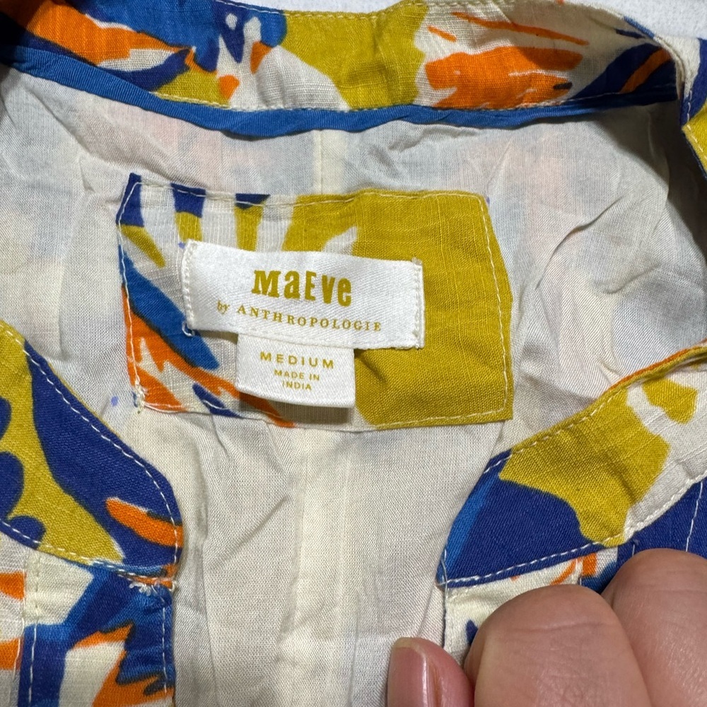 Anthropologie Vibrant Floral Maxi Skirt - Picture 4 of 7